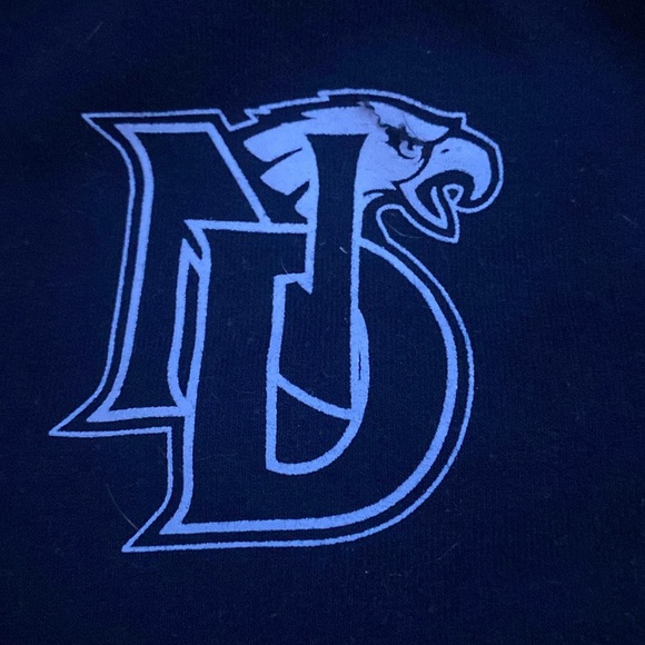 Notre Dame navy zip up hoodie - Picture 2 of 3